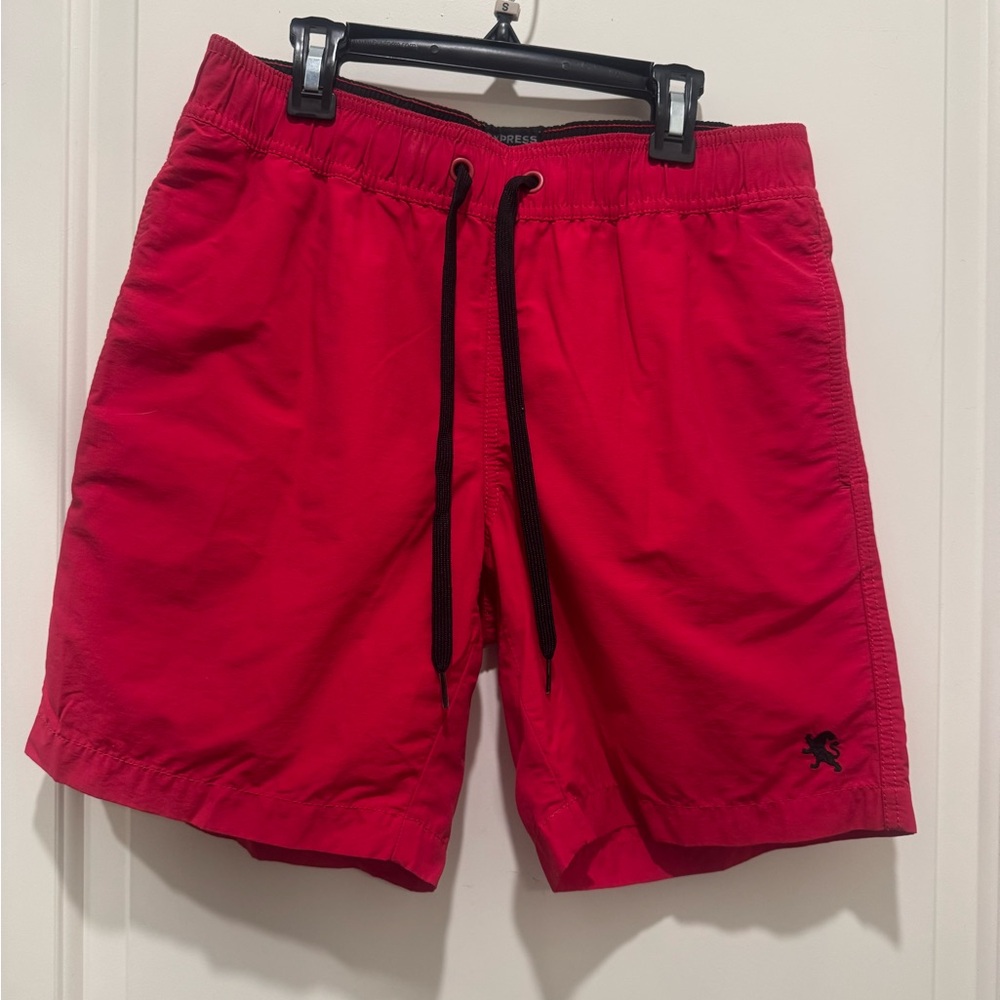 Express Shorts For Men Red Size S